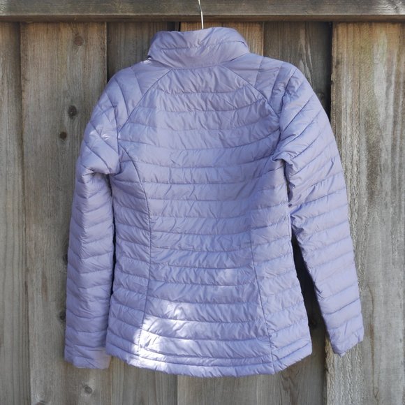Columbia Women's Purple Powder Lite Puffer Jacket - Picture 2 of 8